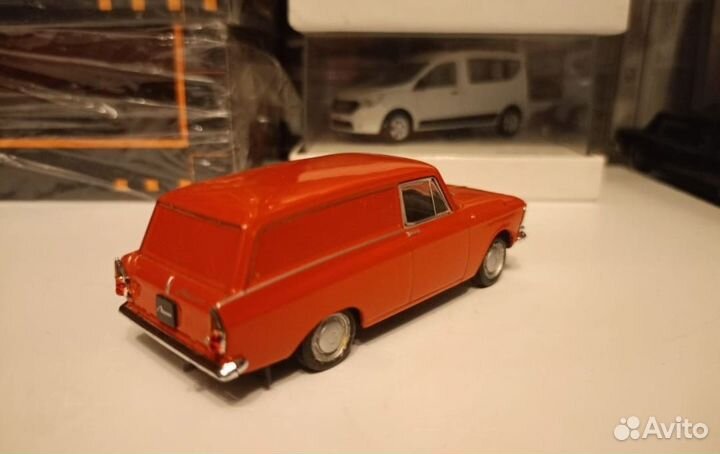 Моделька москвич 434 масштаб 1:43