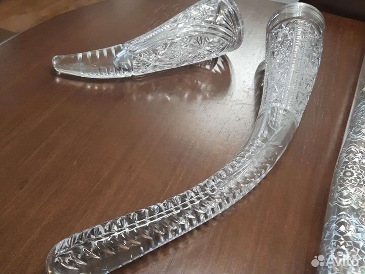Рог СССР хрусталь посуда