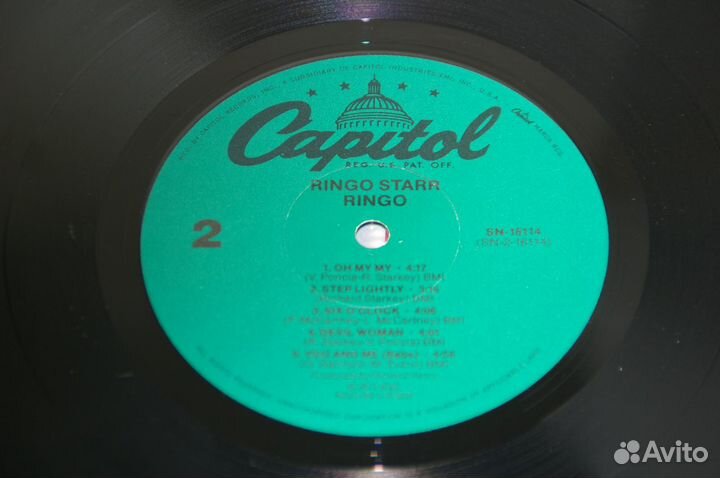 Грампластинки Ringo Starr Lennon