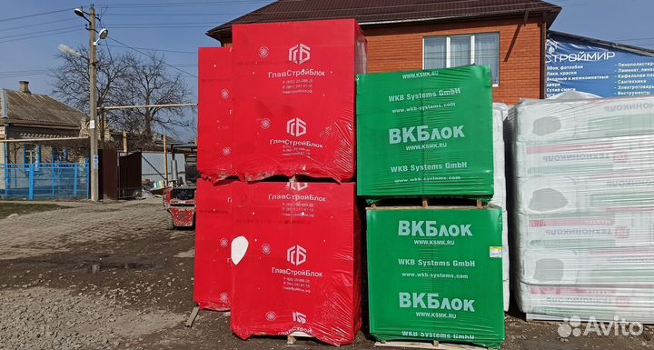 Газоблок, пеноблок