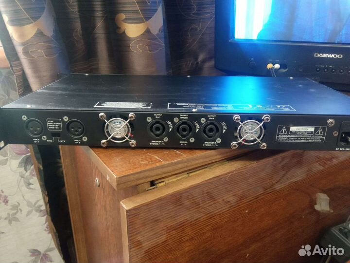 Усилитель мощности 2х50(100max)вт