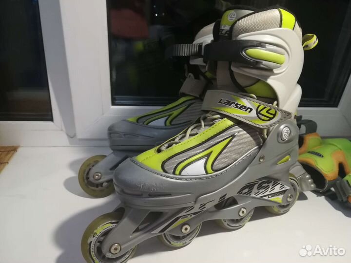 Ролики Larsen р38-40 + защита