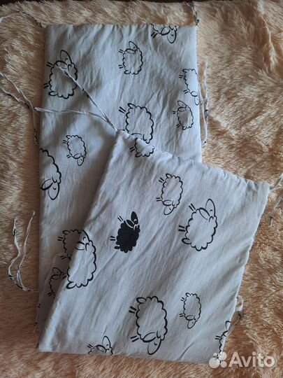 Бортики в детскую кроватку