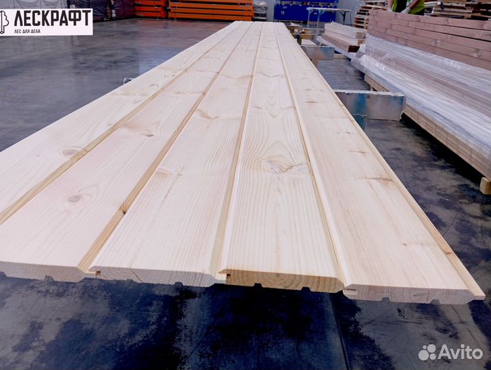 Имитация бруса 20*145*6000 сорт AB сосна