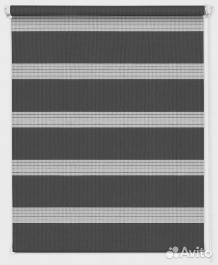 Рулонная штора День и ночь 100х175 см