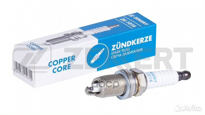 Свеча зажигания zk-1016 Zekkert