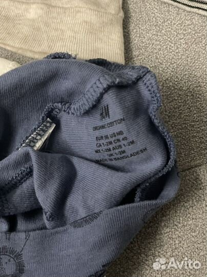 Шапочки для новорожденных hm 56 размер