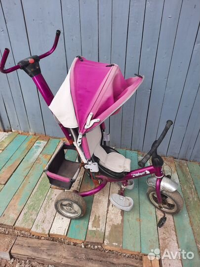 Детский велосипед с ручкой