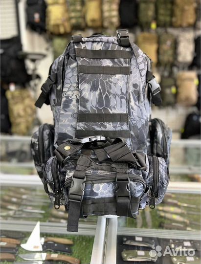 Тактический рюкзак 55 литров