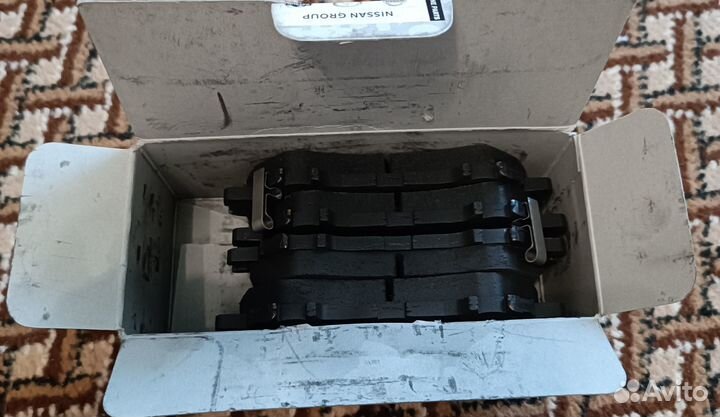 Тормозные колодки передние nissan