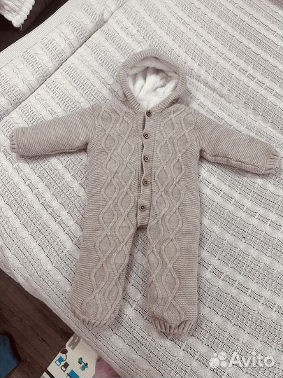 Вязаный костюм детский