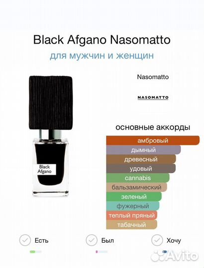 Nasomatto black Afgano