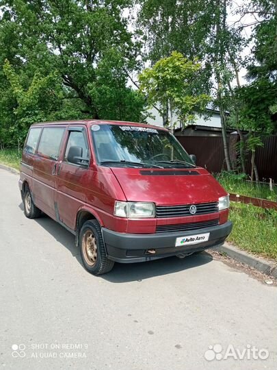 Volkswagen Transporter 2.4 МТ, 1991, 429 000 км