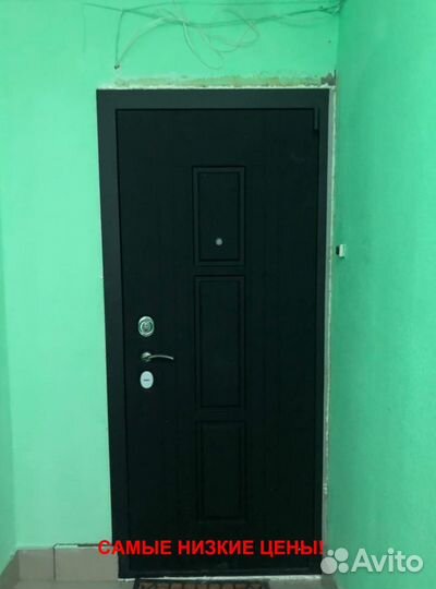Тяжелая дверь входная металлическая с бесплатной д