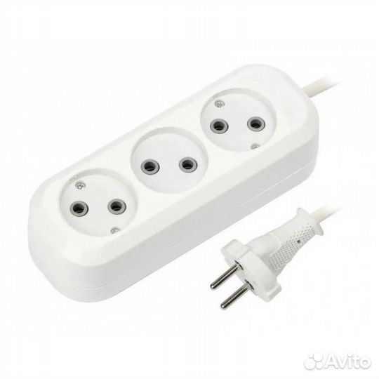 Удлинитель 3 розетки 3м SBE-10-3-03