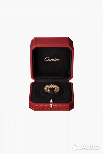Женское кольцо сталь Cartier