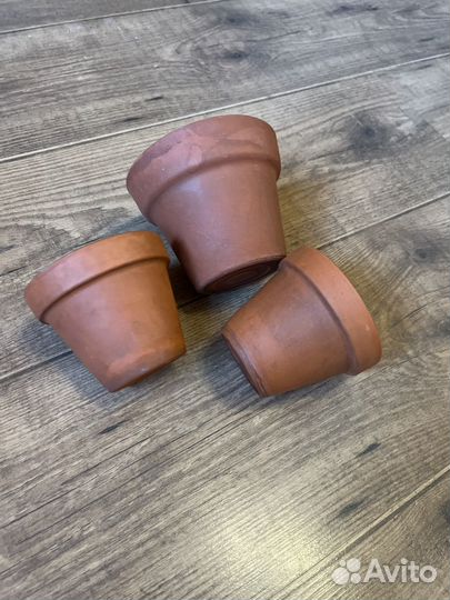 Горшок для цветов глина