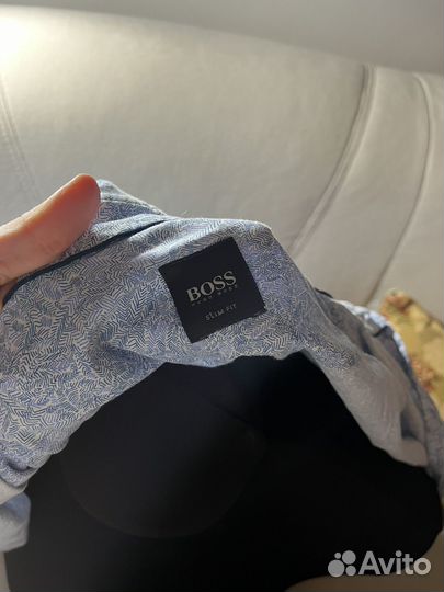 Рубашка hugo boss легкая летняя оригинал