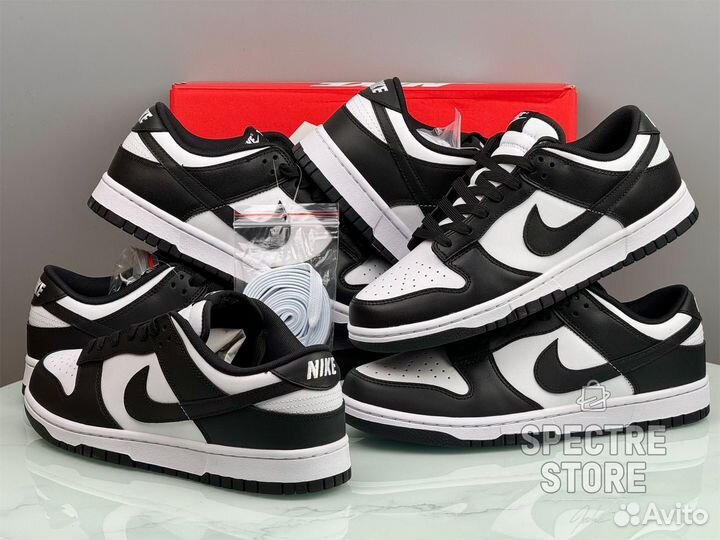 Кроссовки Nike Dunk Low White Black