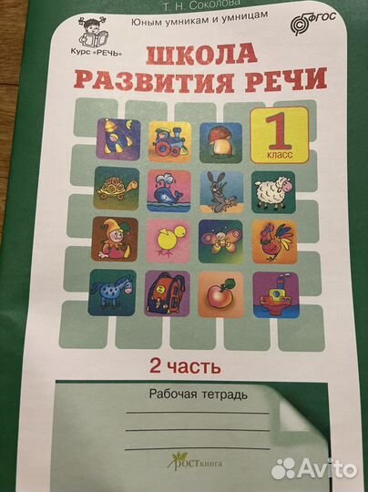 Школа развития речи 1 класс
