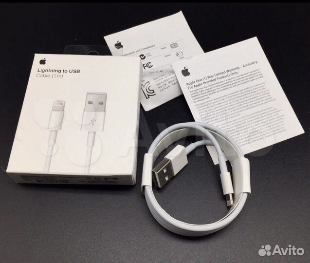 Кабель зарядка iPhone Apple в коробочке