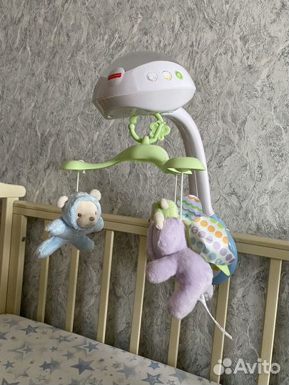 Мобиль в кроватку музыкальный