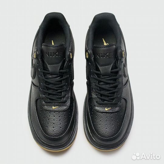 Кроссовки Nike Air Force 1 Low Luxe Black / Gum