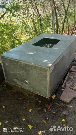 Емкость для воды металлическая бу