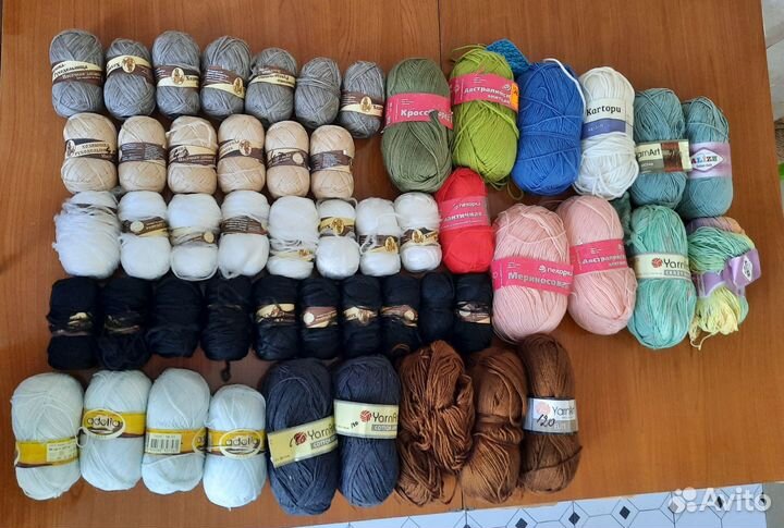 Пряжа нитки для вязания