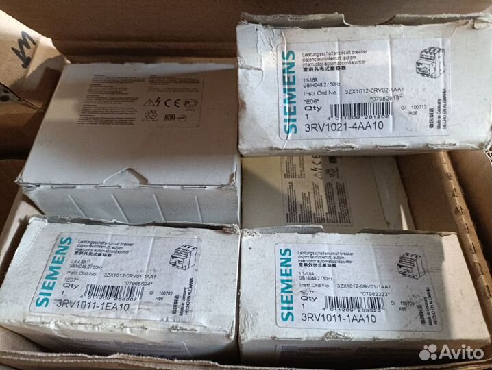 Контакторы автоматы Siemens