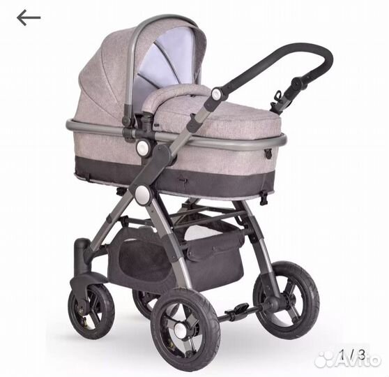 Коляска трансформер 2в1, Rich Family