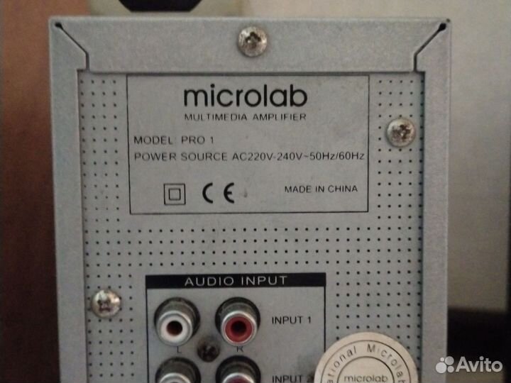 Акустические колонки Microlab Pro1