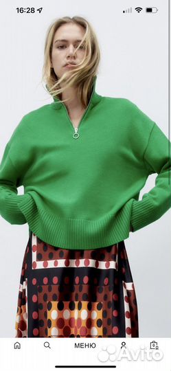 Свитер zara