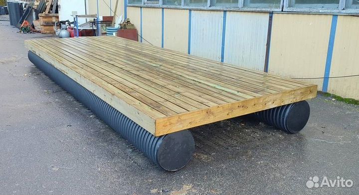 Изготовление понтонных причалов