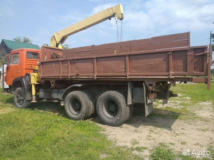 КамАЗ 55102 с КМУ, 1987