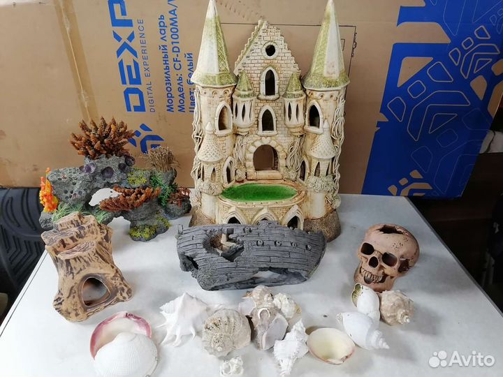 Аквариумные декорации