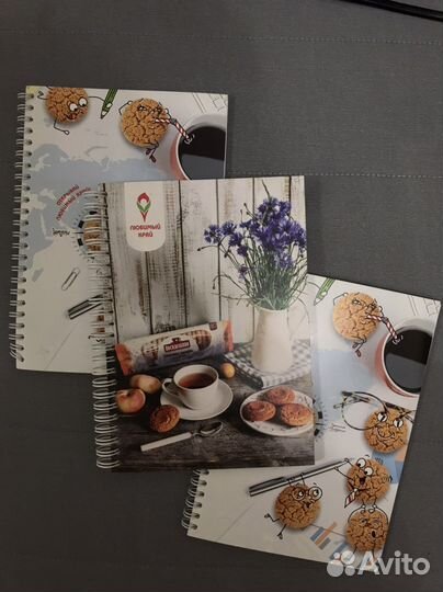 Блокнот в клетку (3шт), 48 листов