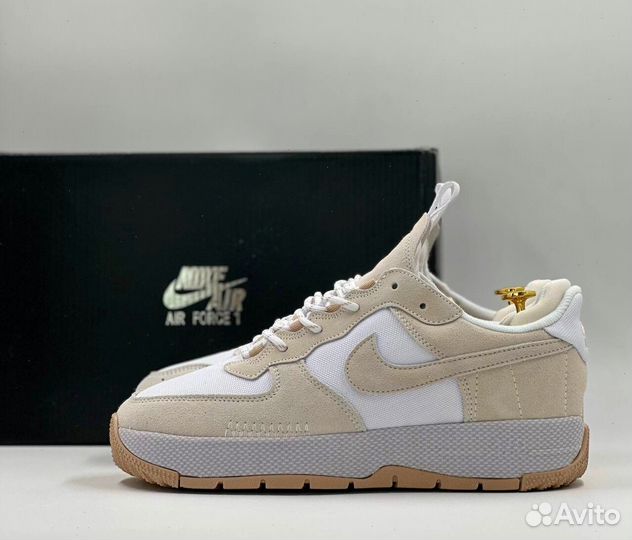 Кроссовки Nike Air Force 1 Wild Люкс