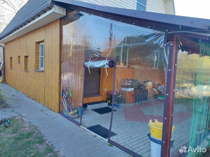 Мягкие окна на поворотной скобе