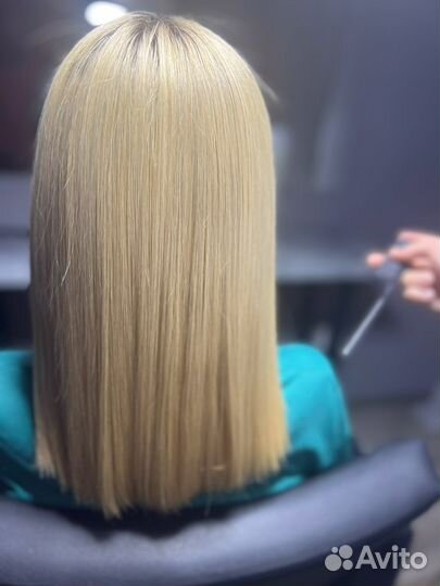 Кератиновое выпрямление, ботокс волос, кератин