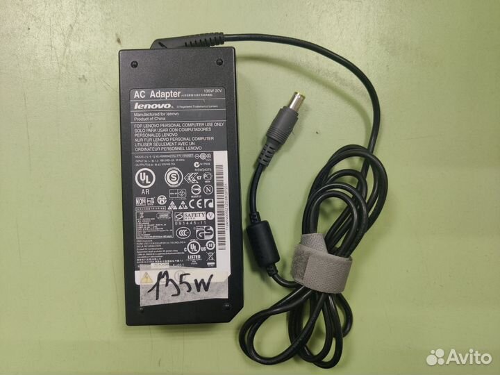 Зарядка для ноутбука Lenovo 20V 135w 6.75A 7.9x5.5