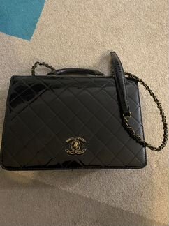 Сумка chanel натуральная кожа