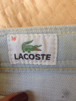 Джинсы lacoste универсальные, на 12-14 лет