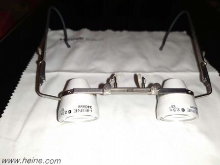 Heine C 2.3x - ультралегкие бинокулярные лупы