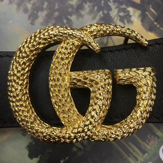 Ремень gucci c пряжкой double GG
