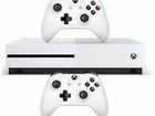 Приставка Microsoft Xbox One S c играми (63 шт)