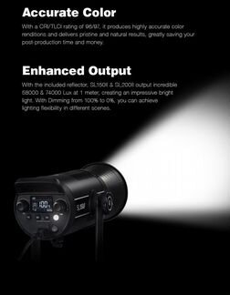 Godox SL200II видеосвет для съемки