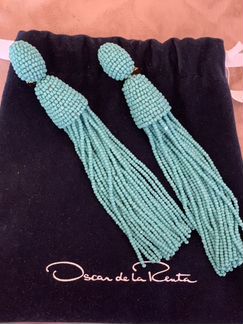 Клипсы Oscar de la Renta