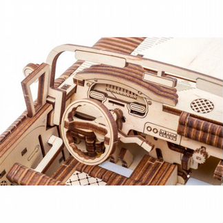 Конструктор 3D-пазл Ugears - Кабриолет мечты VM-05