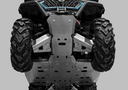 Алюминиевая защита днища CF moto 600 цфмото х6 x6